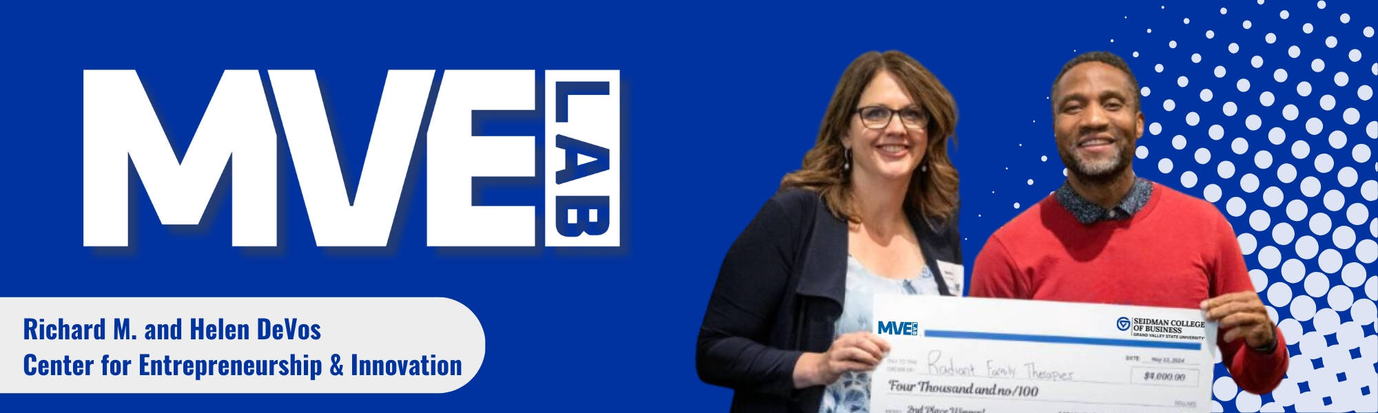 MVE Lab Richard and Helen DeVos Center for Entrepreneurship & Innovation 